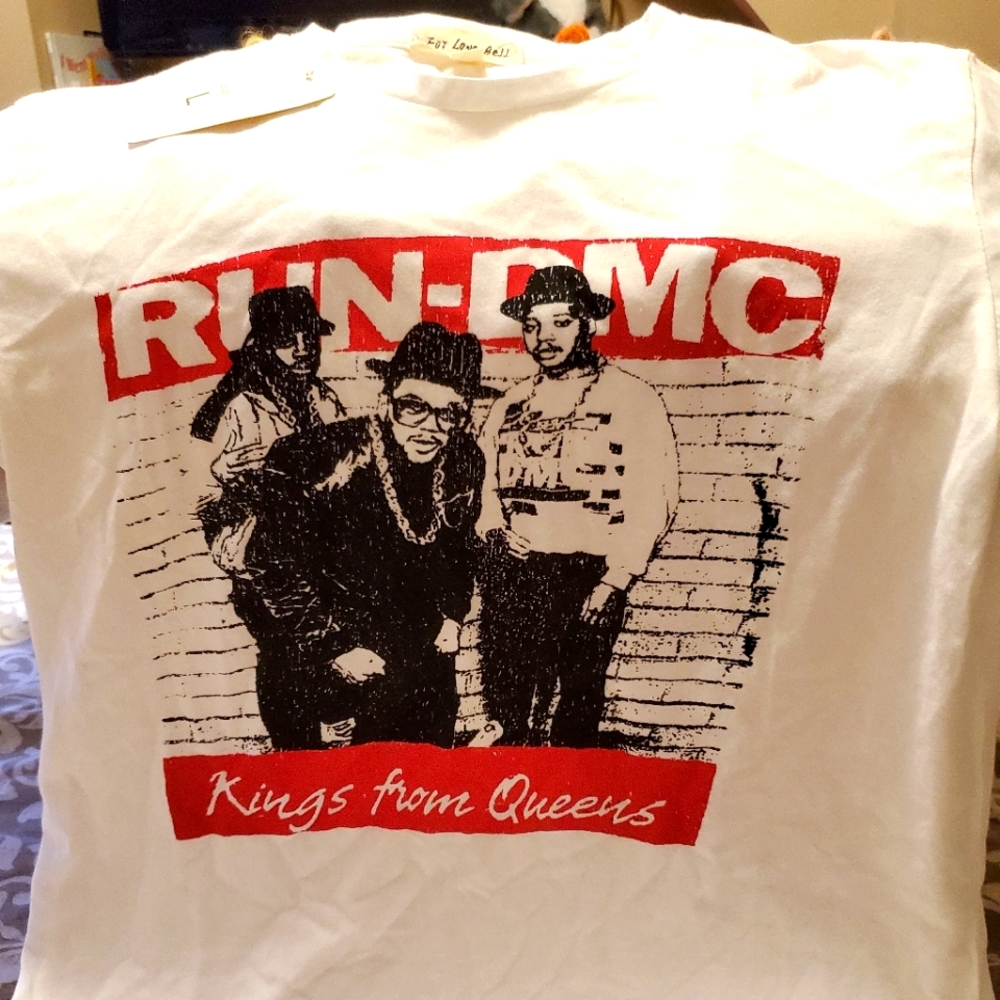 NWT RUN-DMC Kings from Queens Womens T size L
